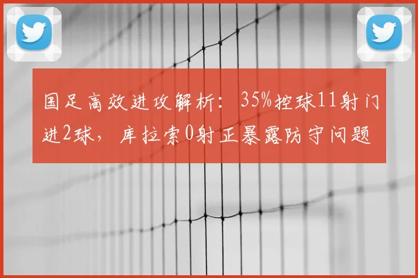 国足高效进攻解析:35%控球11射门进2球,库拉索0射正暴露防守问题